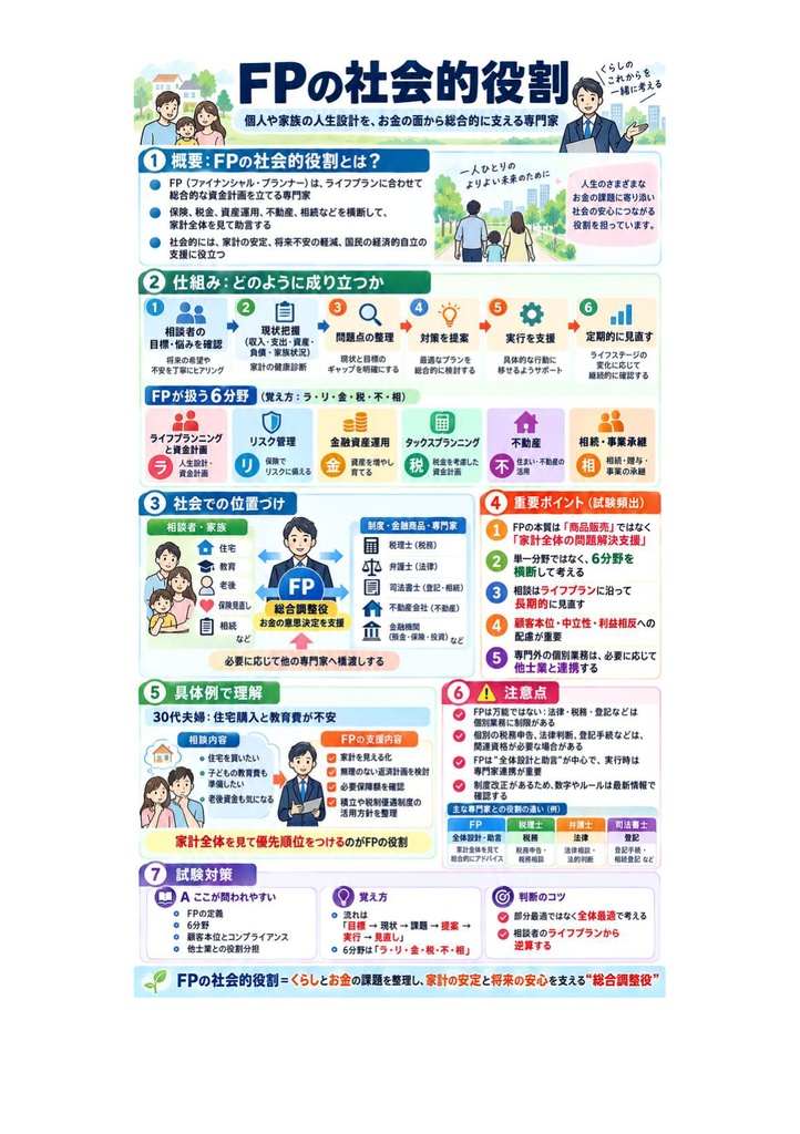 図解で理解★1級FP技能士 学科 (基礎・応用) 参考書図