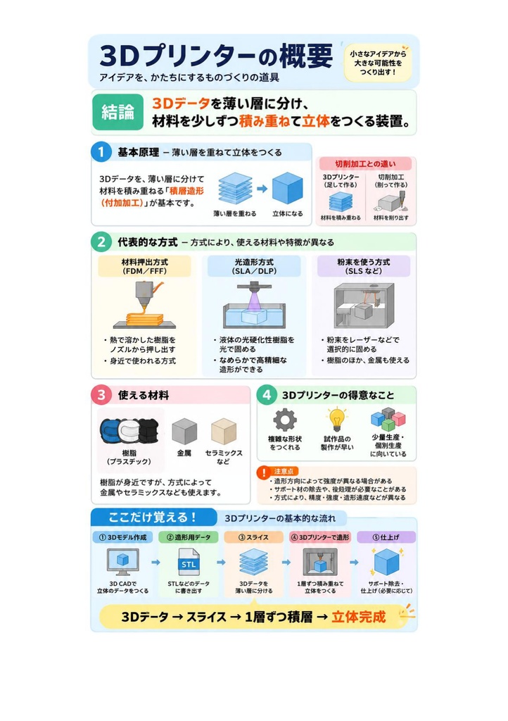 図解で理解★3Dプリンター活用技術検定 基礎 参考書図