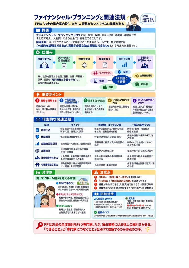 図解で理解★3級FP技能士 学科 参考書図
