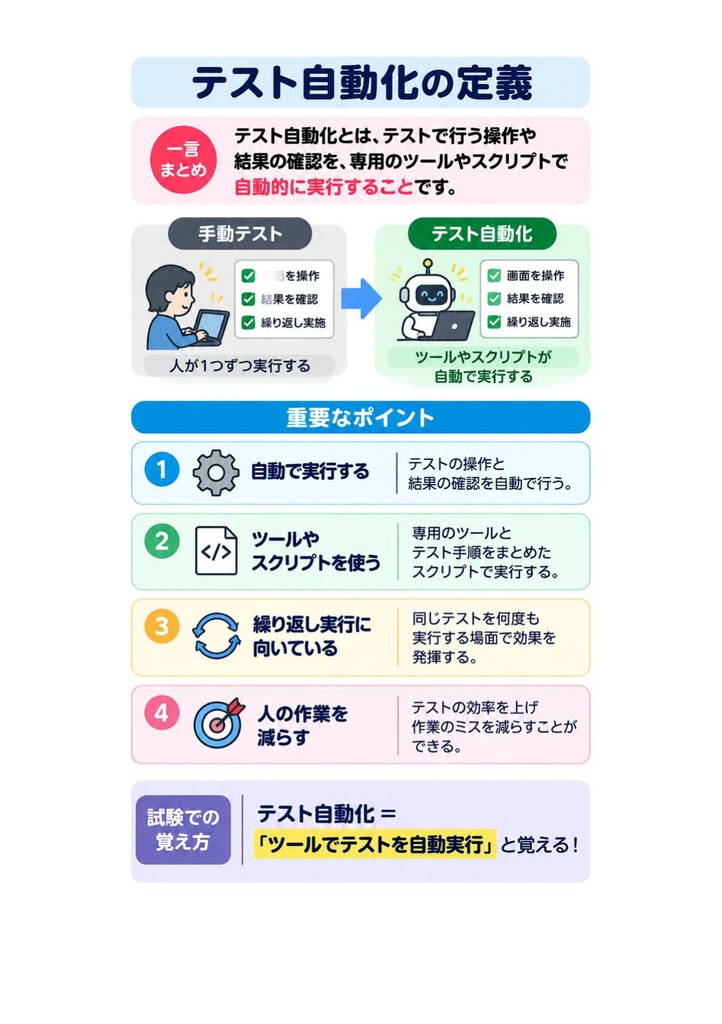 図解で理解★A4Q Selenium Tester Foundation 参考書図