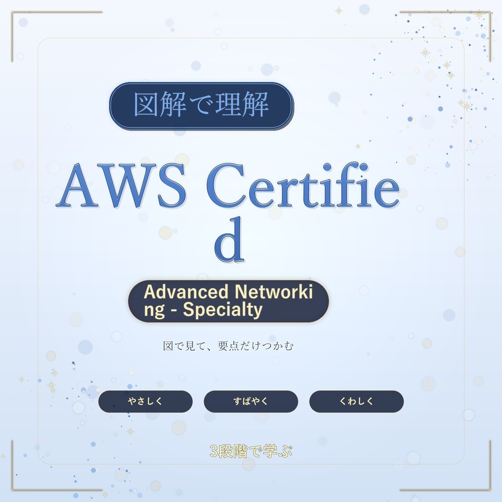 図解で理解★AWS Certified Advanced Networking - Specialty 参考書図