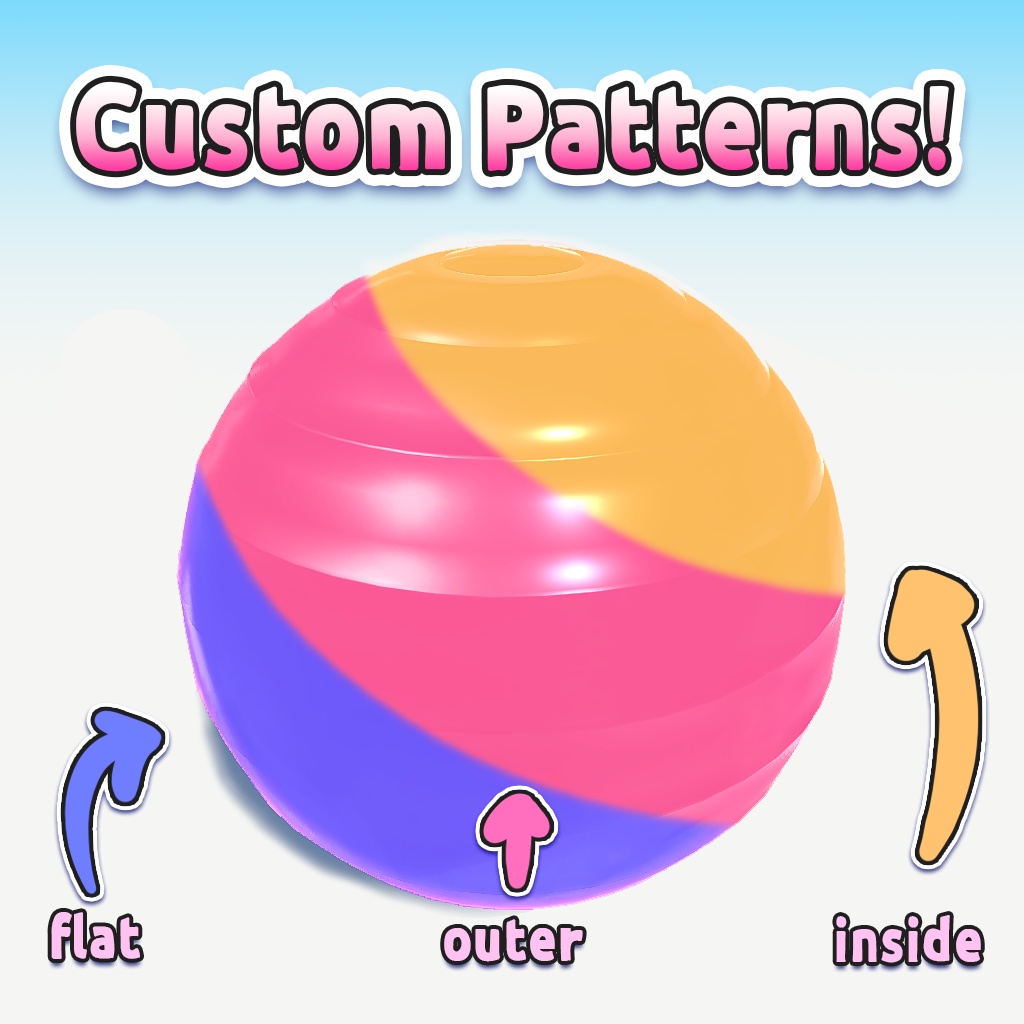 VRC Dynamic Interact Yogaball / VRC反応形バランスボール