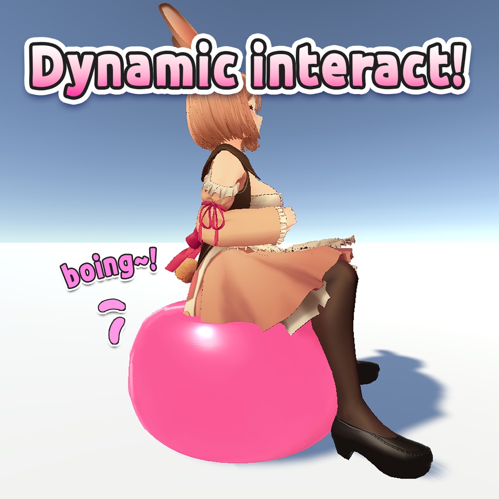 VRC Dynamic Interact Yogaball / VRC反応形バランスボール