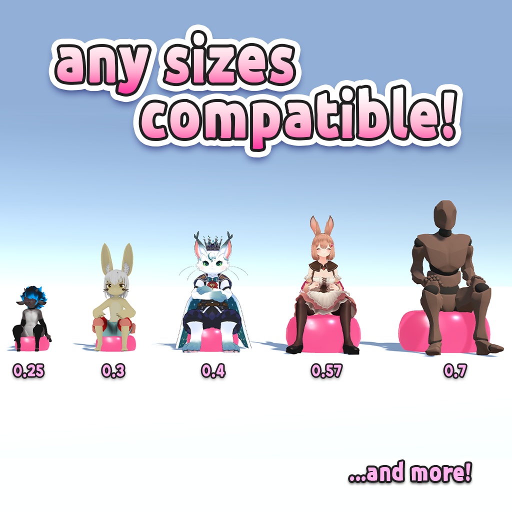 VRC Dynamic Interact Yogaball / VRC反応形バランスボール