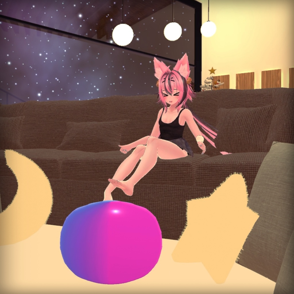 VRC Dynamic Interact Yogaball / VRC反応形バランスボール