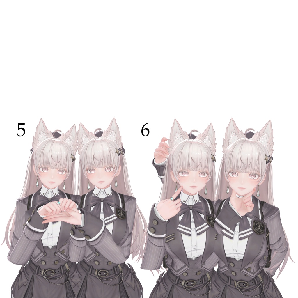 ≪FREE≫ pose set vol.1 ¦ チェキペアポーズ