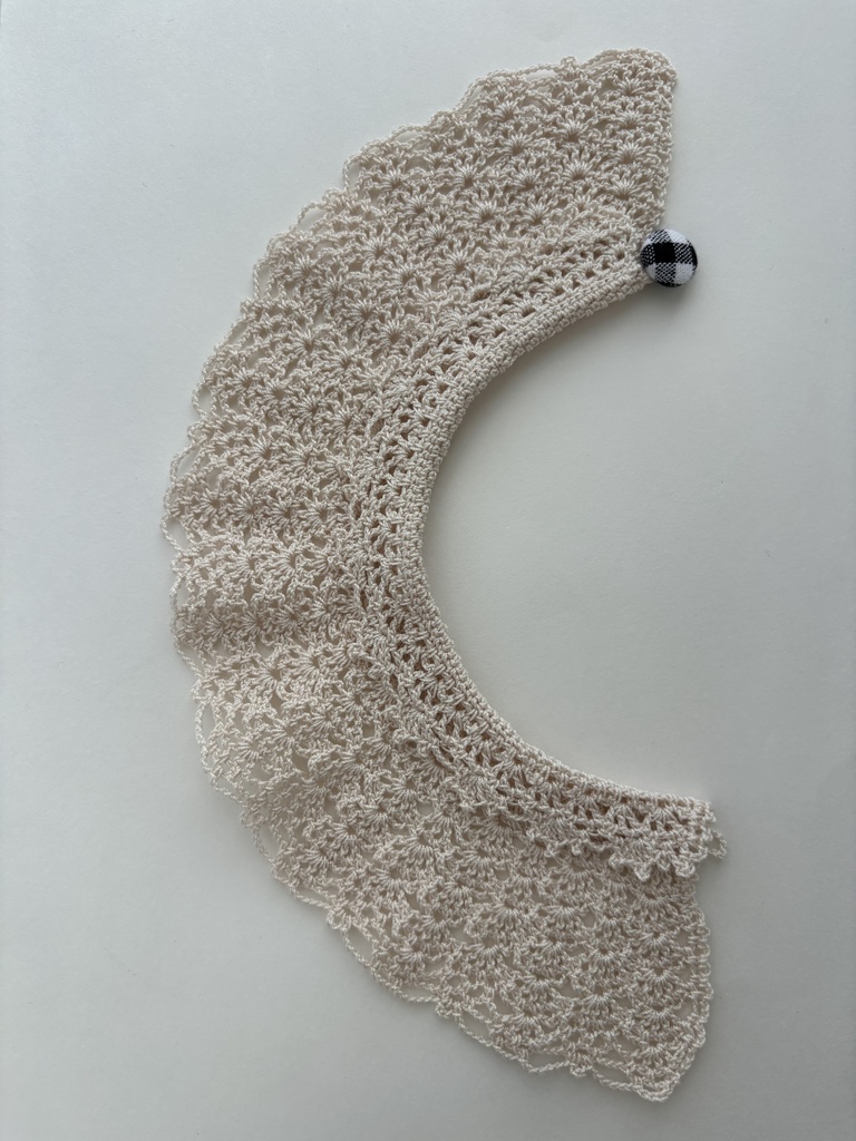 10~15cm ぬいぐるみ 着せ替え服 ケープ レース編み