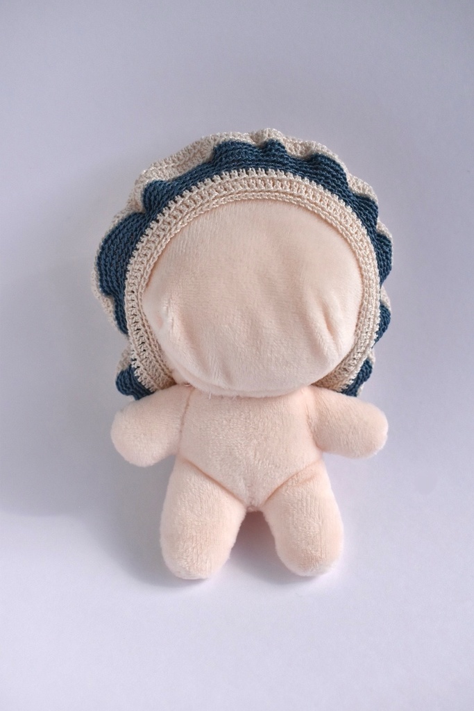 ぬい服 ベレー帽 10~15cm ぬいぐるみ 着せ替え服 レース編み