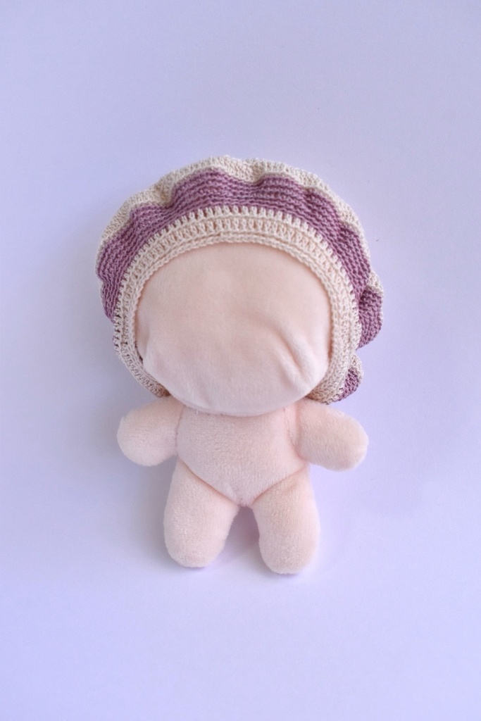 ぬい服 ベレー帽 10~15cm ぬいぐるみ 着せ替え服 レース編み