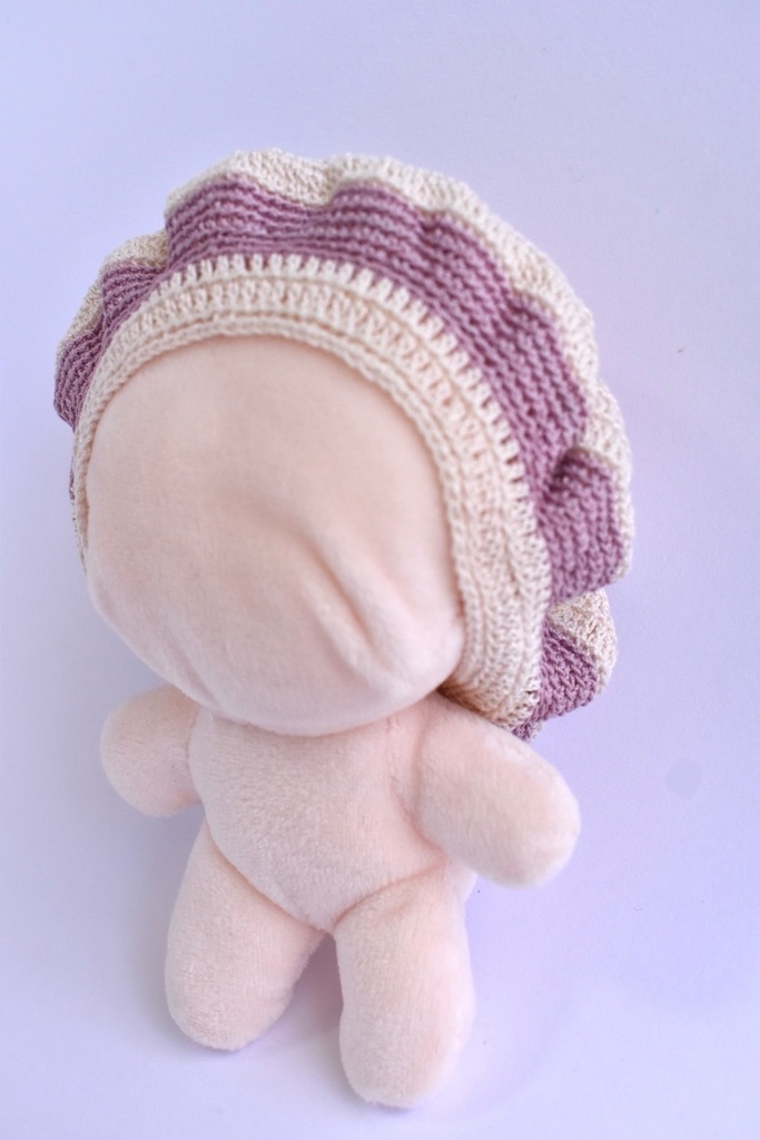 ぬい服 ベレー帽 10~15cm ぬいぐるみ 着せ替え服 レース編み