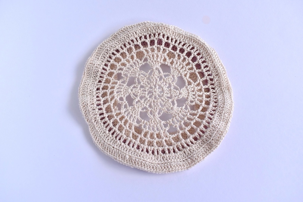 ぬい服 ベレー帽 10~15cm ぬいぐるみ 着せ替え服 レース編み