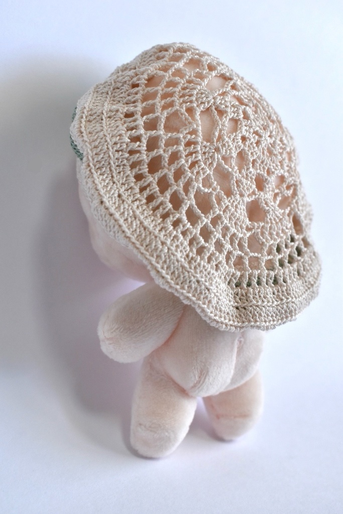 ぬい服 ベレー帽 10~15cm ぬいぐるみ 着せ替え服 レース編み