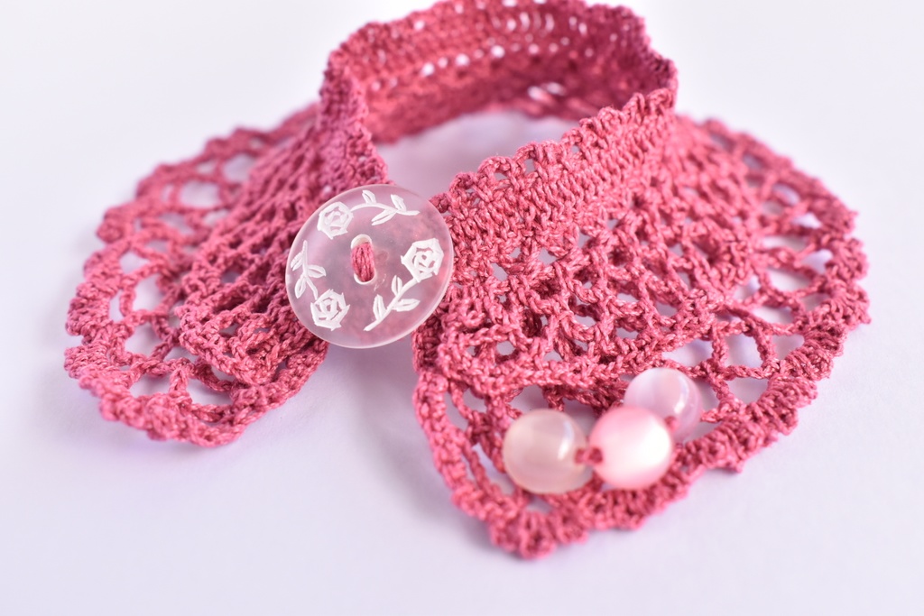 ぬい服 2重 ケープ 10~15cm ぬいぐるみ 着せ替え服 レース編み