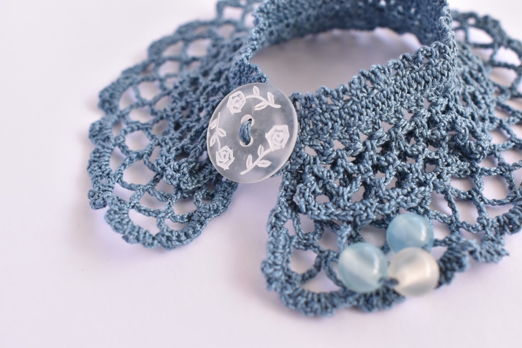 ぬい服 2重 ケープ 10~15cm ぬいぐるみ 着せ替え服 レース編み