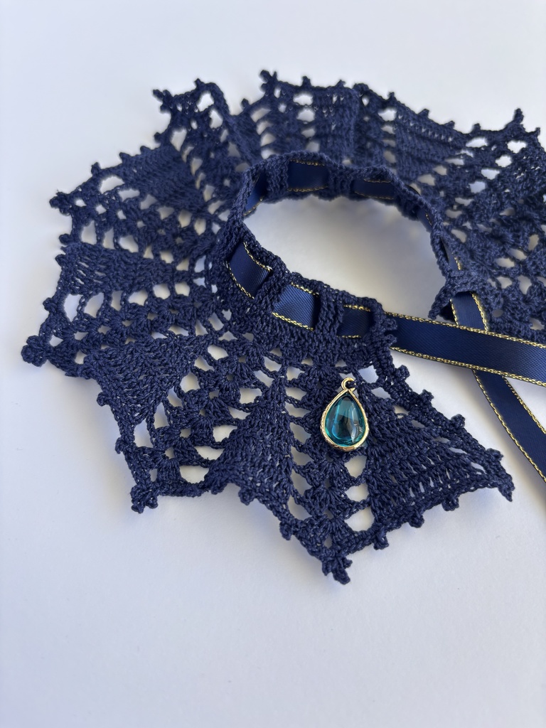 ぬい服 コウモリ風 ケープ 10~15cm ぬいぐるみ 着せ替え服 レース編み