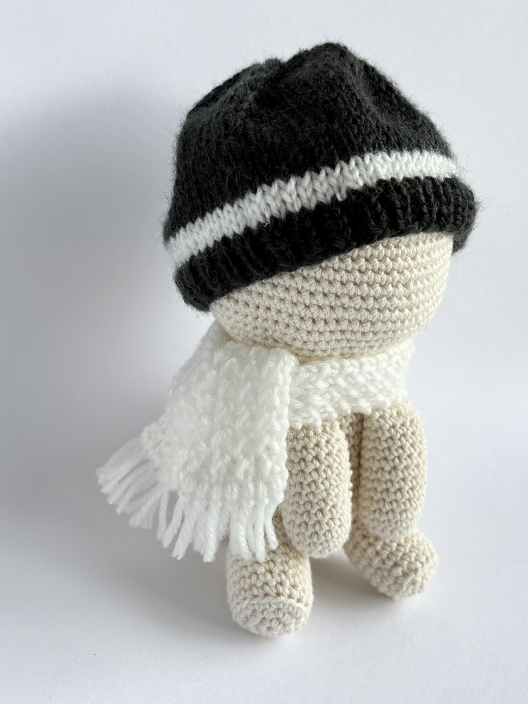 ぬい服 ニット帽 マフラー セット 10~15cm ぬいぐるみ 着せ替え服