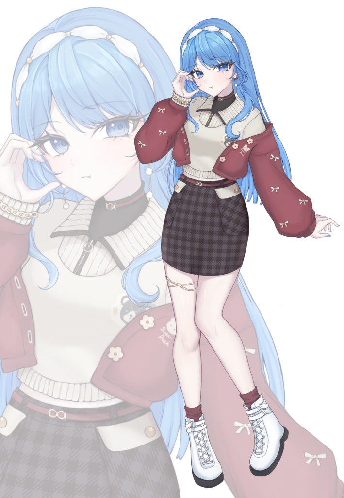 星街すいせい ベアブランド衣装セット　ホロクル11th ホロライブ hololive【非公式】