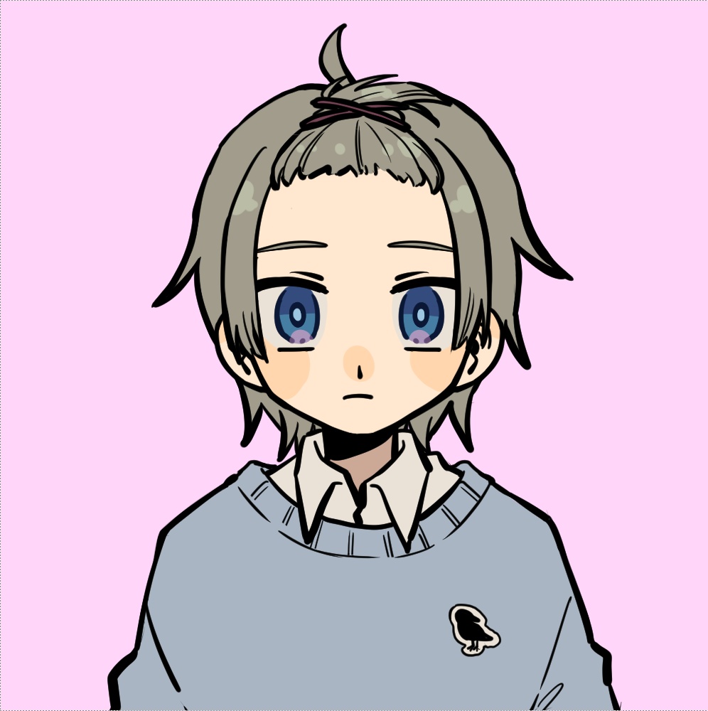 なすび式aviutil瞬き練習用イラスト Kuuran Booth