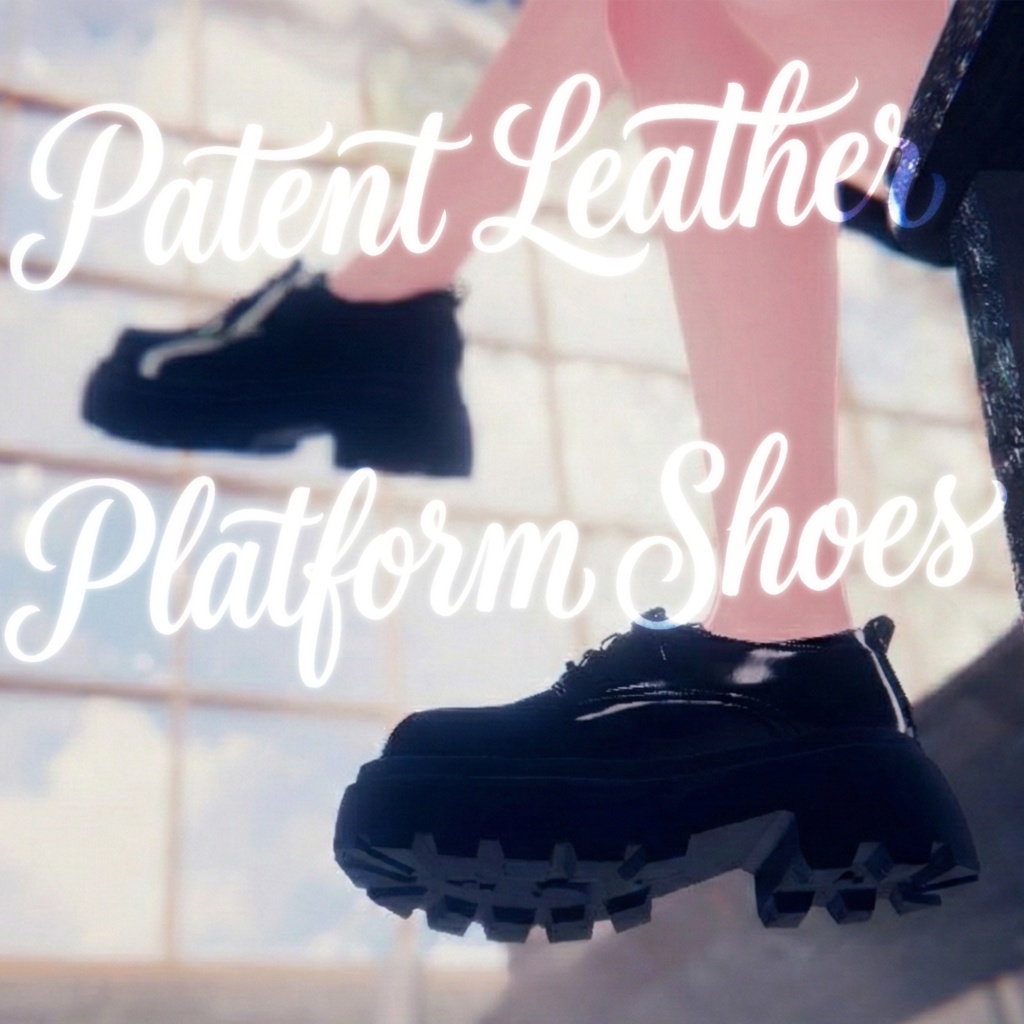 [無料/FREE 18アバター対応]Patent Leather Platform
