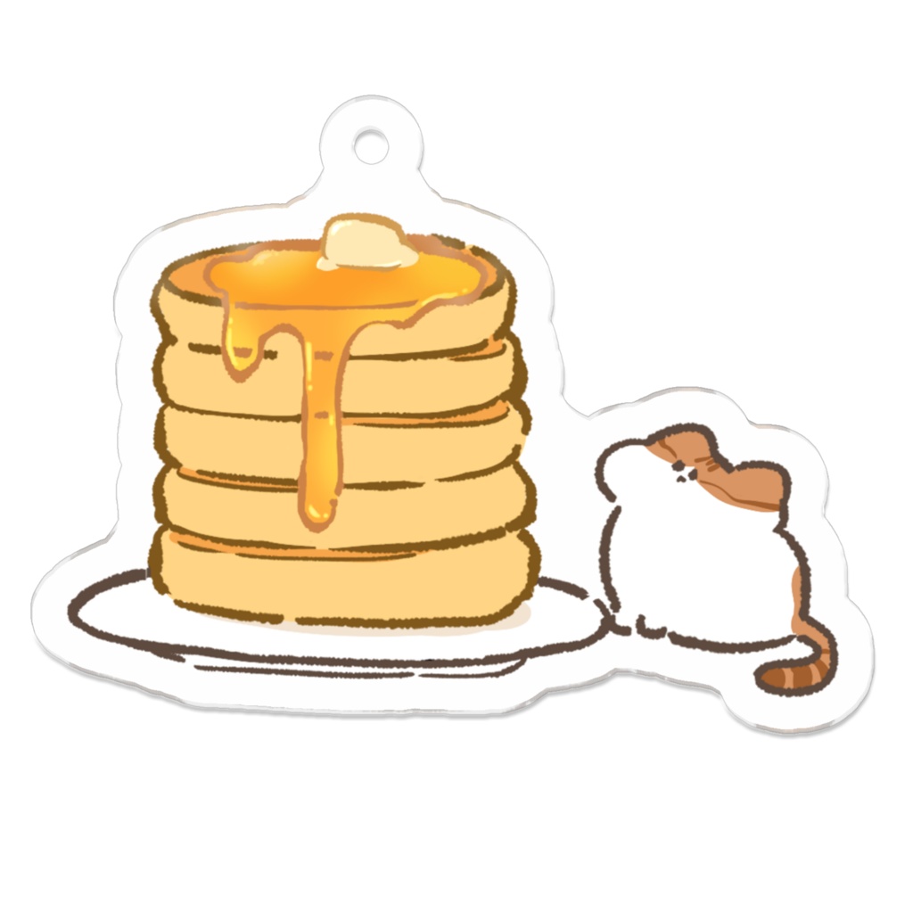【かふぇとねこ】パンケーキ￤ちゃとらVer.