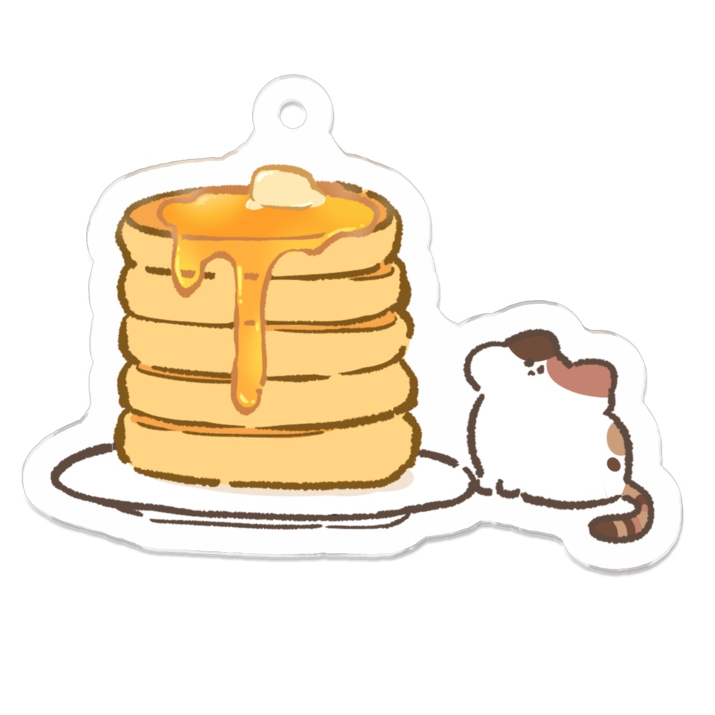 【かふぇとねこ】パンケーキ￤みけねこVer.