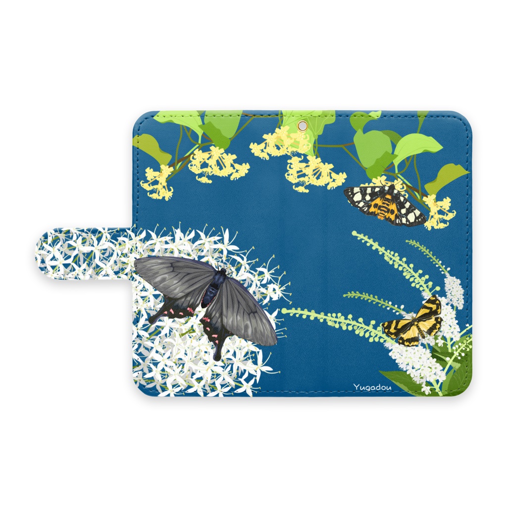 手帳型androidケース 昼行性蛾 箱庭動物園と遊蛾堂 Booth 手帳型androidケース 昼行性蛾 箱庭動物園と遊蛾堂 Booth