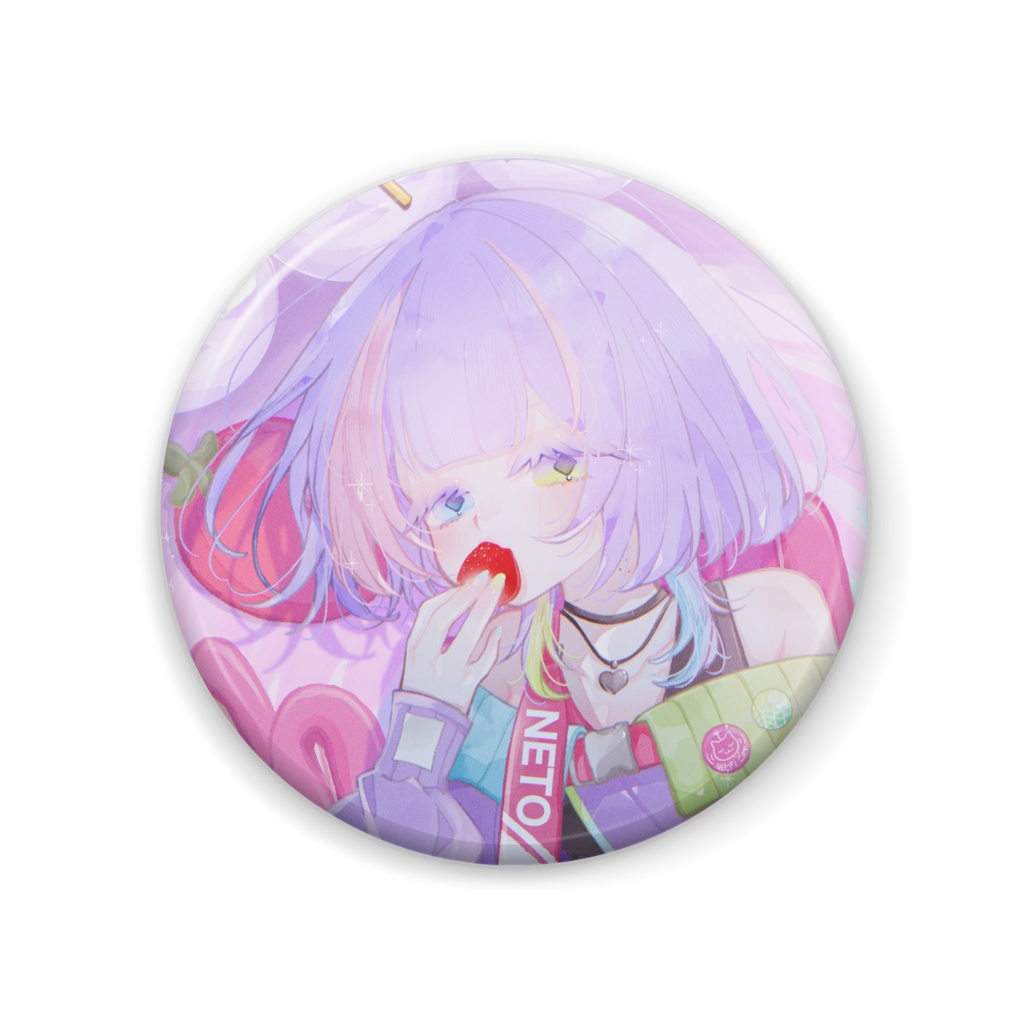 〖2025誕生日グッズ〗缶バッジ〖歌水ねと〗