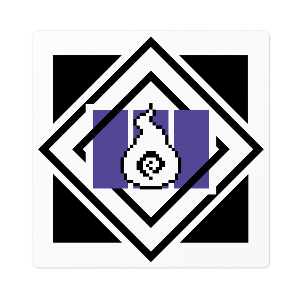 花子さんロゴステッカー