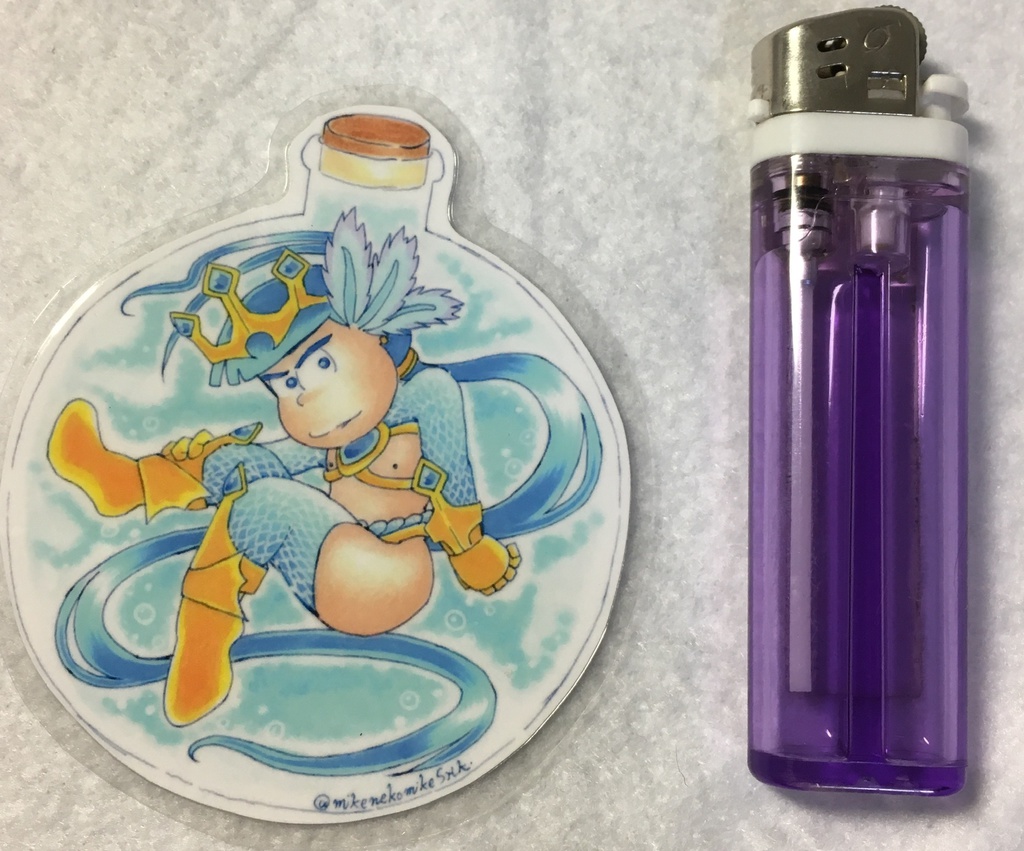 【おそ松さん】ダイカット形カラ松ラミカセット【怪盗ブルーの手が大惨事】