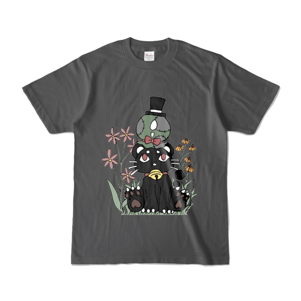 A.カラーTシャツ(チャコール)