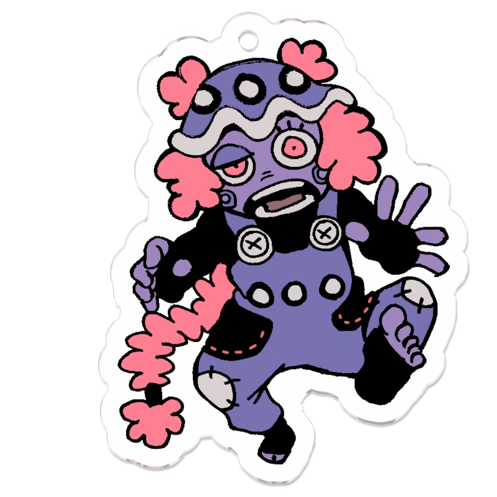 文伏プウ　キーホルダー