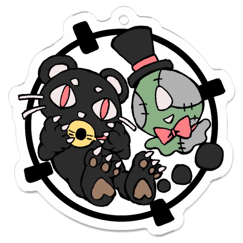 ベンジャミン&マック　アクリルキーホルダー