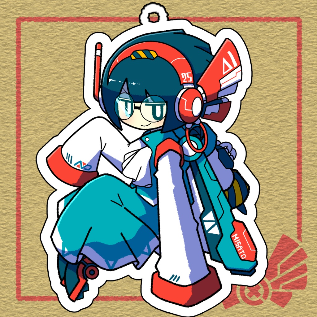 【No.25_アイ】アクリルスタンド＆キーホルダー