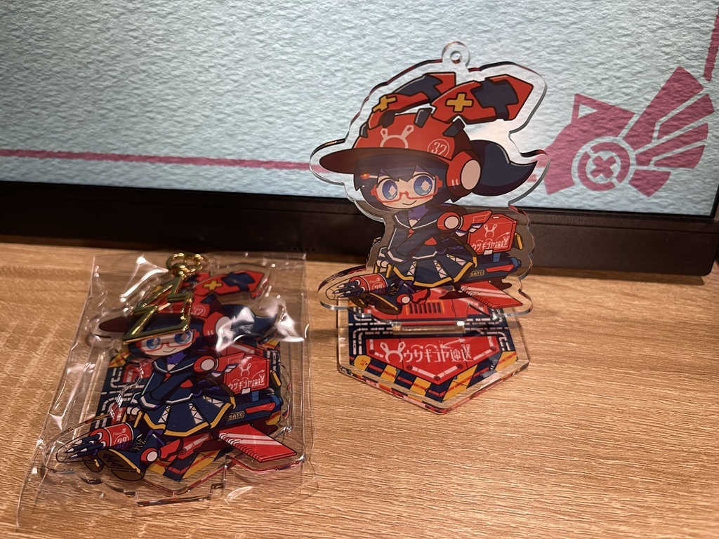 【No.37_アカリ】アクリルスタンド&キーホルダー