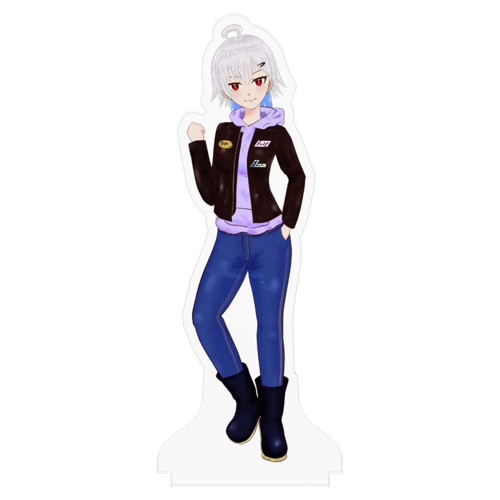 ジャケットフジーのアクリルフィギュア