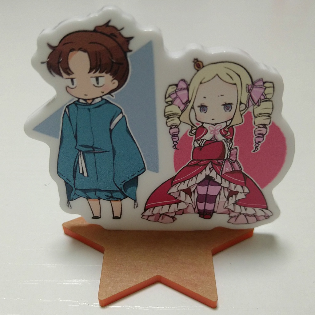 アクリルスタンド（雪哉、ベアトリス）