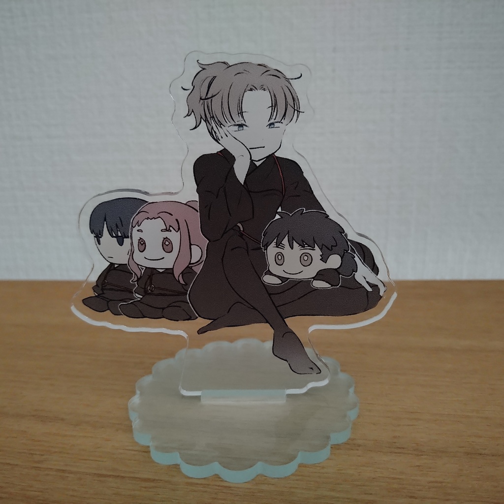 雪とぬいアクスタ