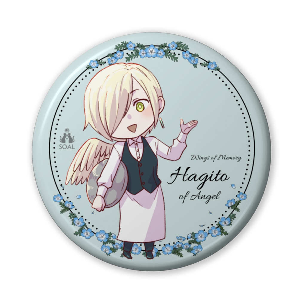 天使ハギト 缶バッジ