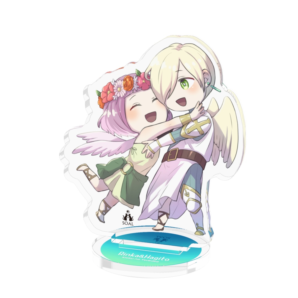 天使リンカ＆ハギト アクリルフィギュア