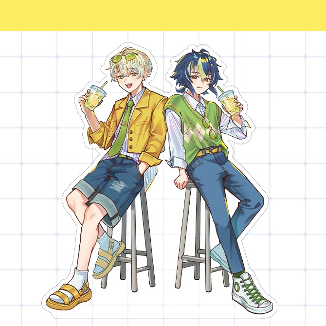 【にじそ11】 ざぶぅんアクリルスタンド