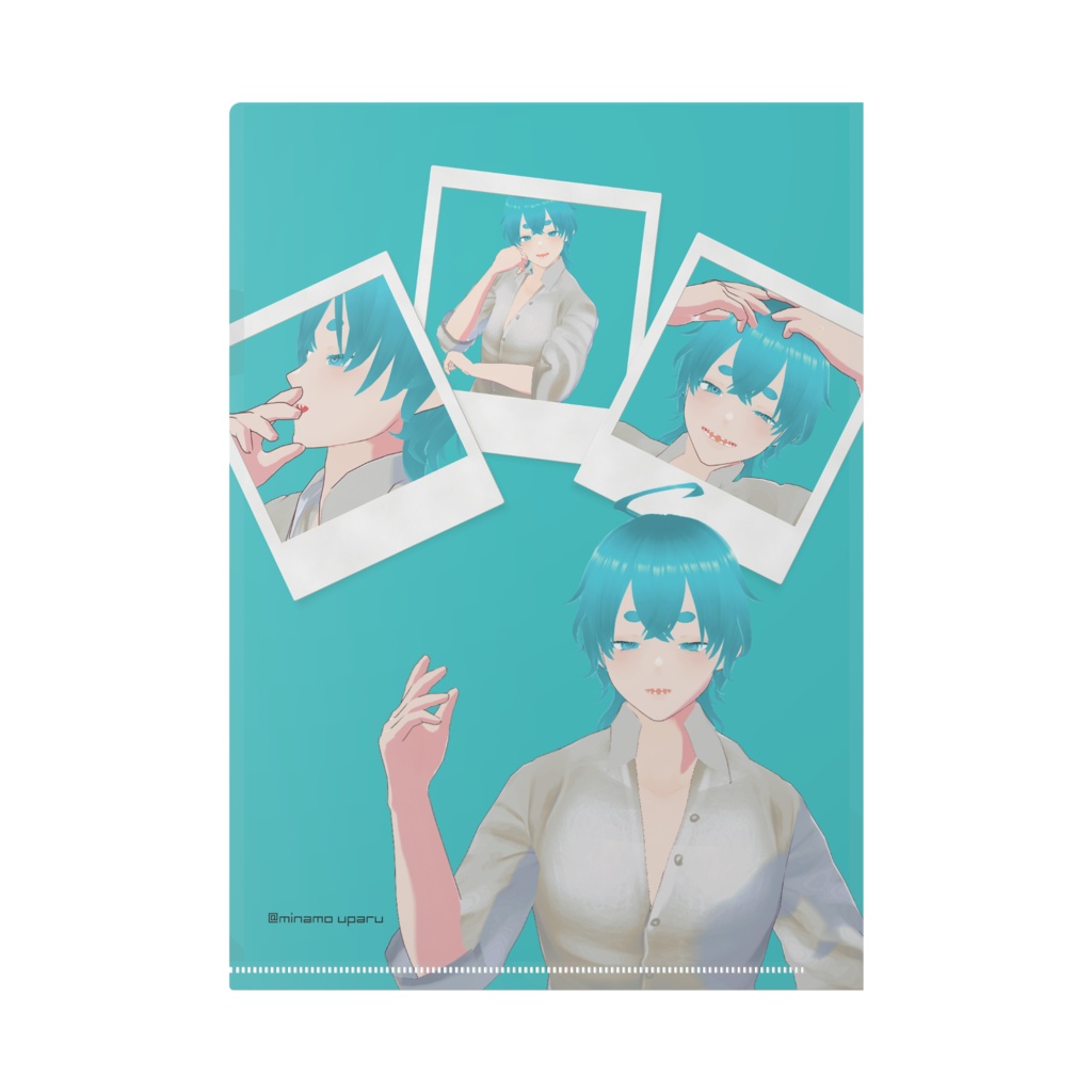 みなもうぱるオリジナルクリアファイル
