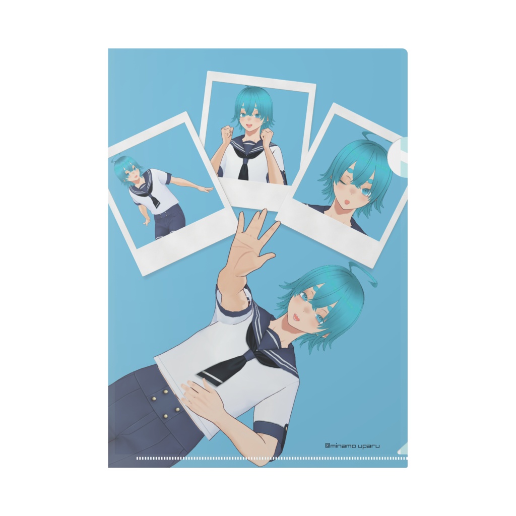 みなもうぱるオリジナルクリアファイル