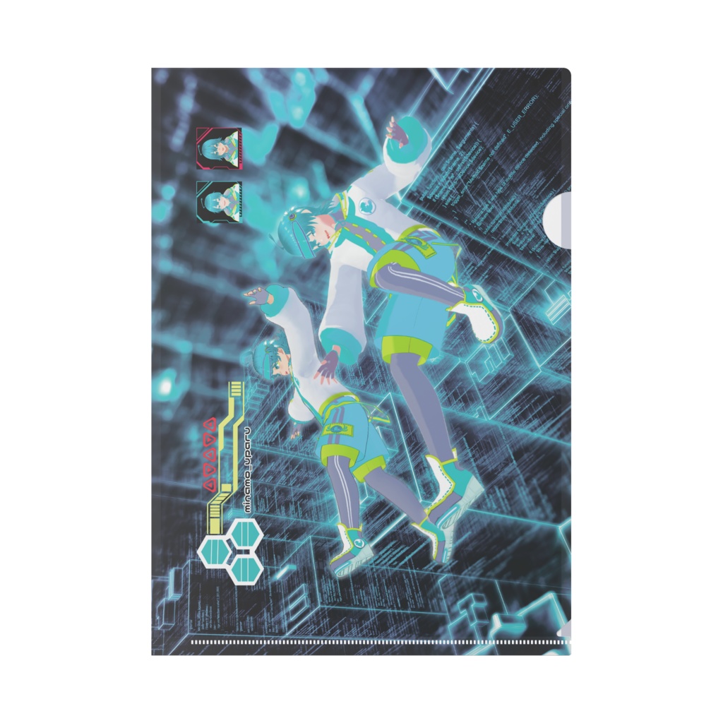 みなもうぱるオリジナルクリアファイル