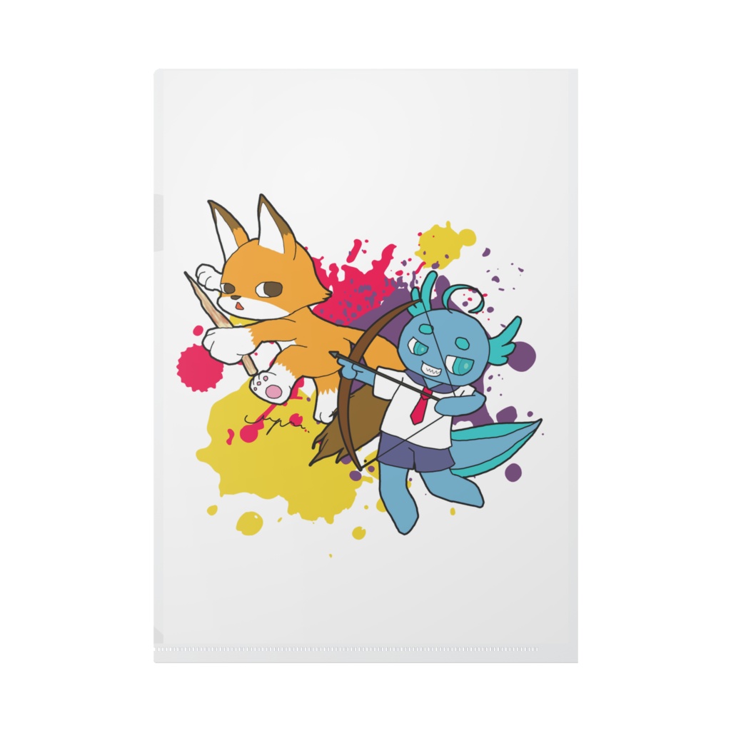 みなもうぱるオリジナルクリアファイル