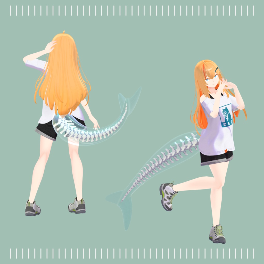 Transparent tail「ミツハ」