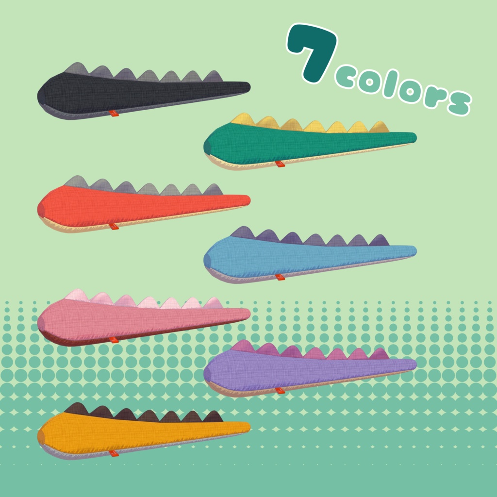 ぬいテール(ティラノ)