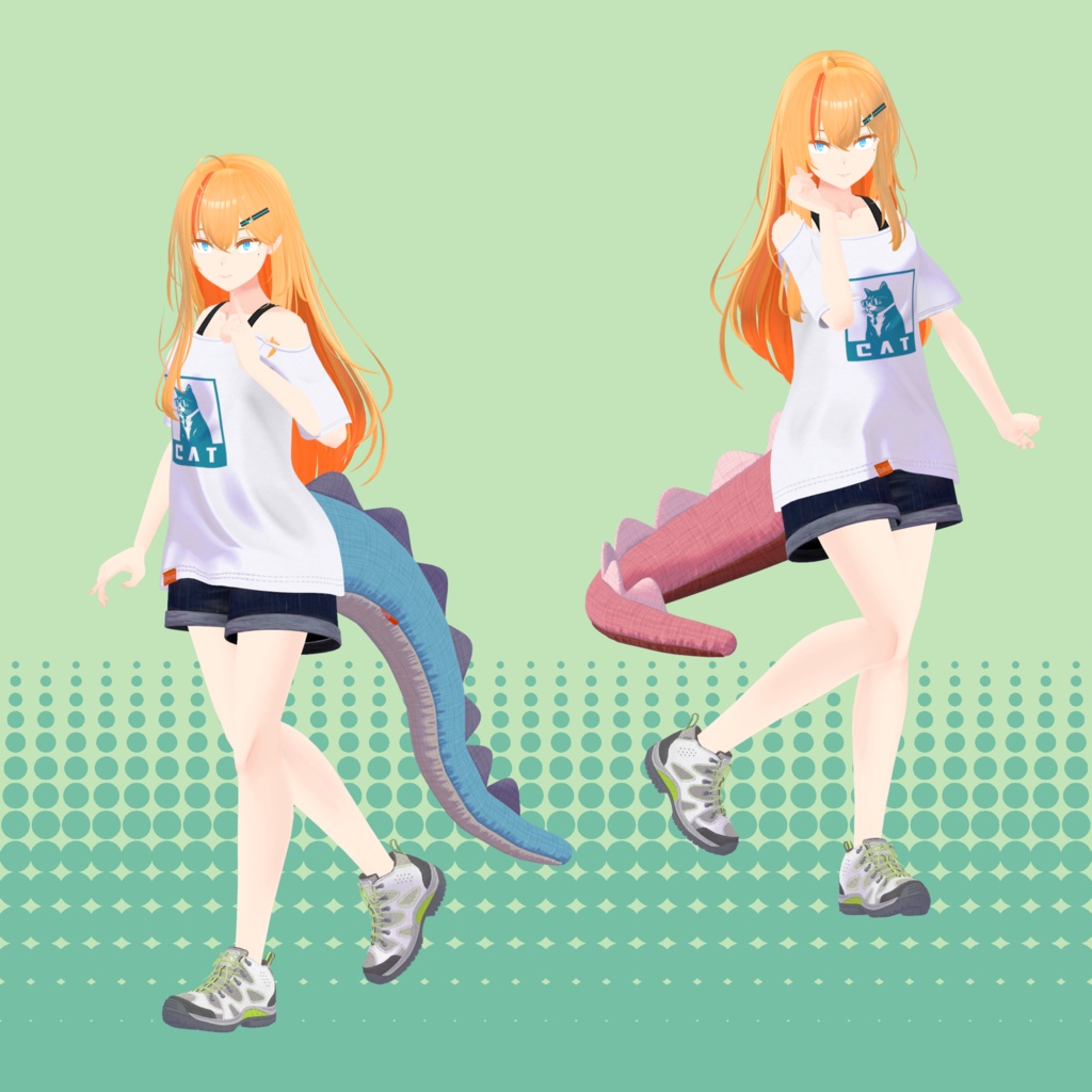 ぬいテール(ティラノ)