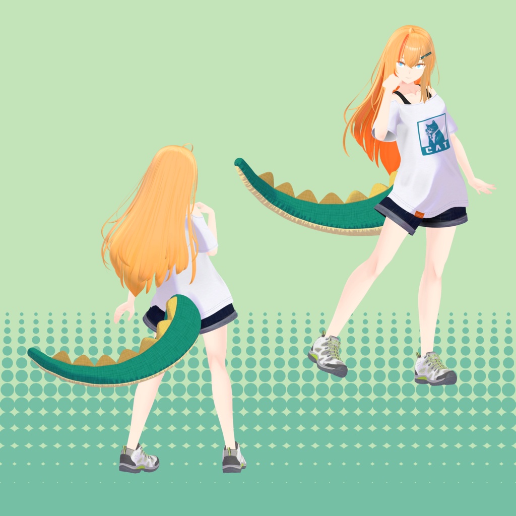 ぬいテール(ティラノ)