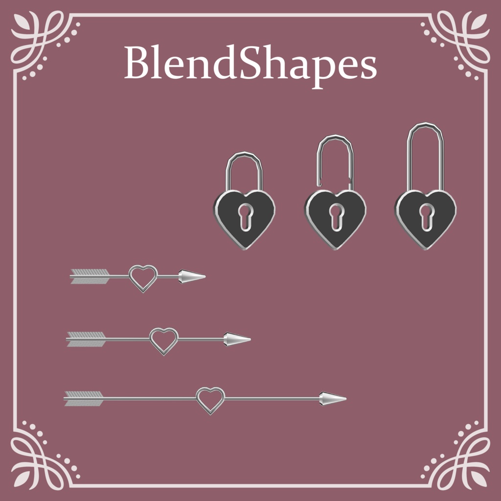 病みかわピアス(両耳対応)