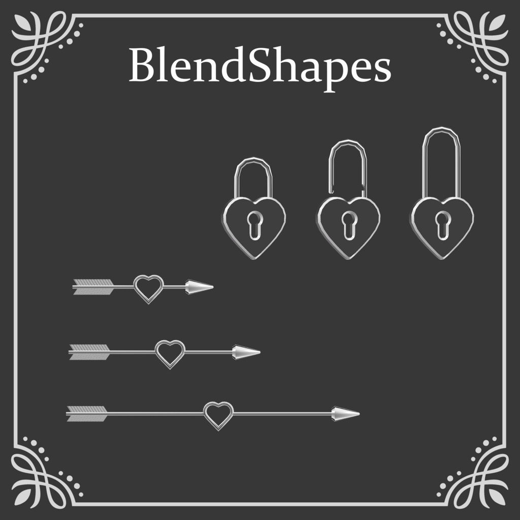 病みかわピアス(両耳対応)